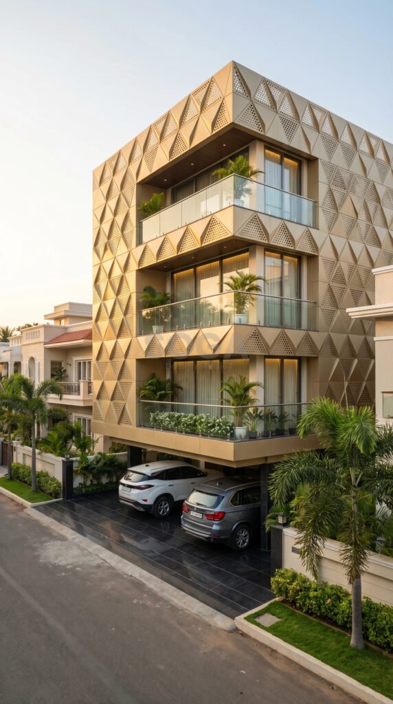 Parametric Metal Facades That Change With Light: The New Standard for Indian Luxury Residences