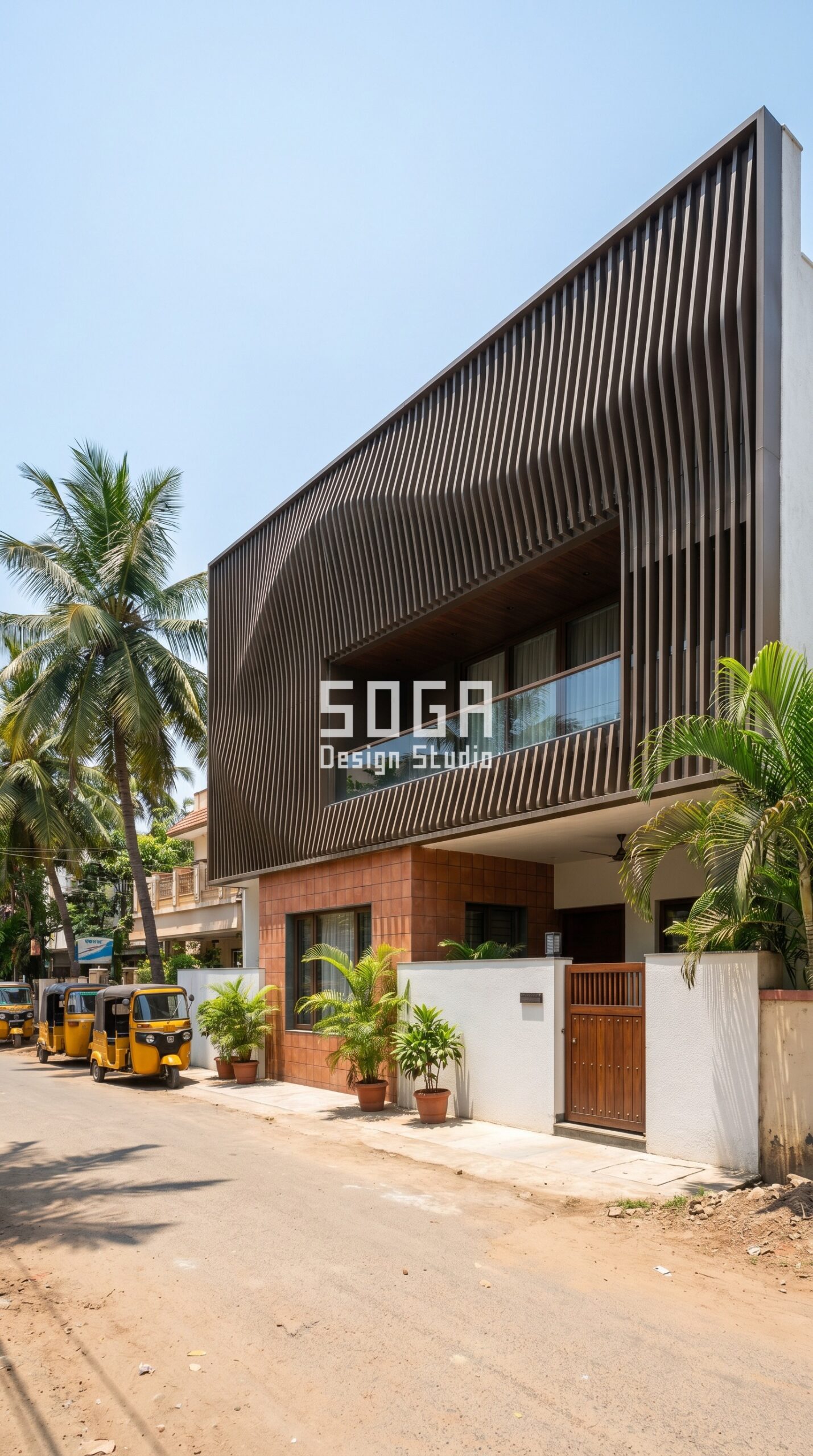 Parametric Facade Design Partner for Architecture Studios 43 Independent House Exterior India Parametric Facade 2026