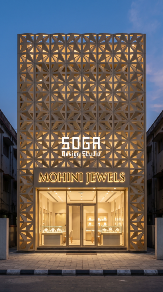 Gold & Diamond Showroom Facade Design Ideas in India: 4 Parametric Concepts (2026) 2 hf 20260617 160129 4687a6df 1771 4e45 8c24 440084671517 watermarked