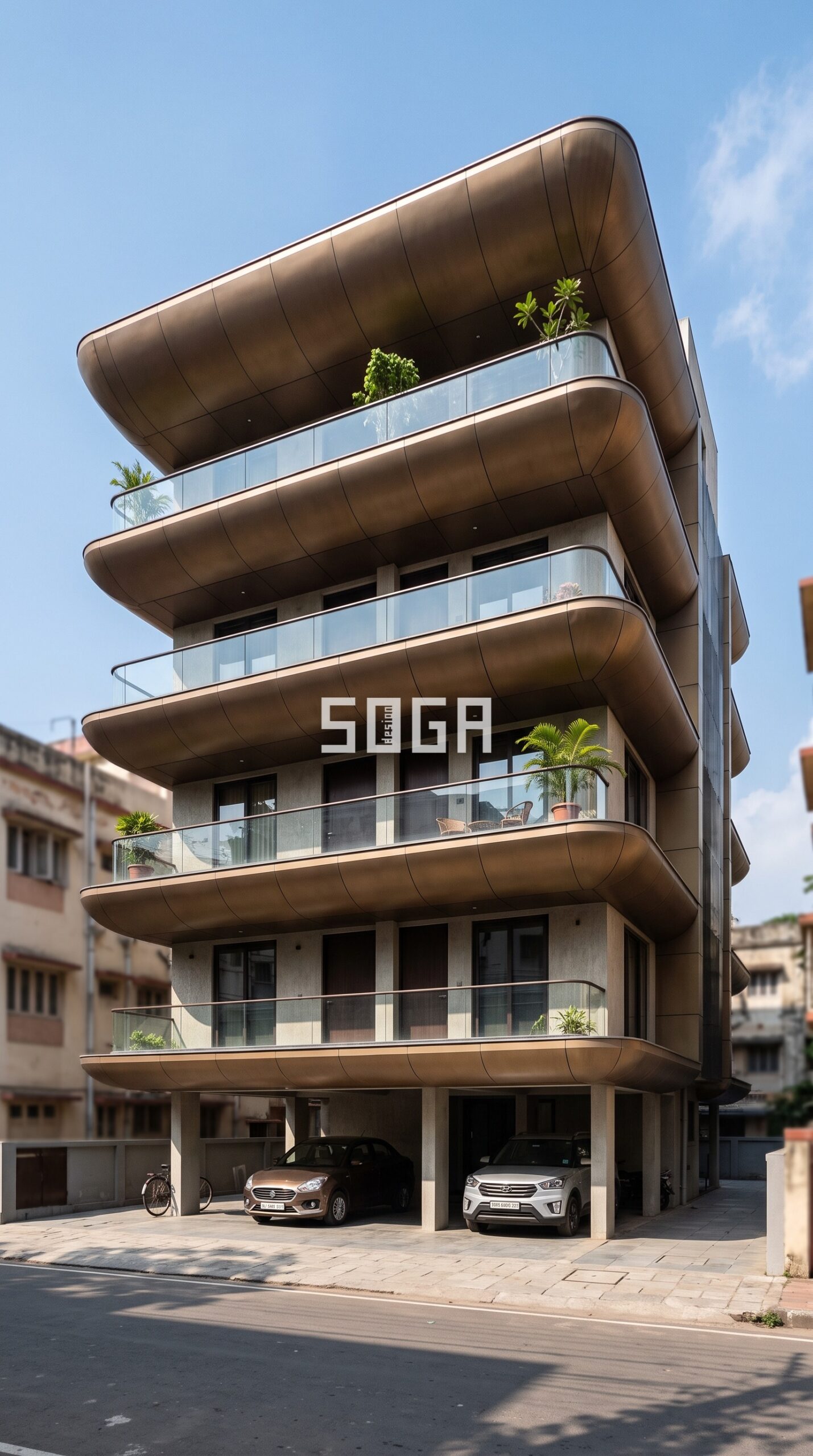 Parametric Architecture in Kolkata: Wide Dramatically Cantilevered Balconies Facade Design 2026 4 parametric kolkata 2026 07 18 b3 01 scaled