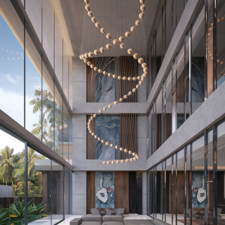 Ceiling-Hung Artforms