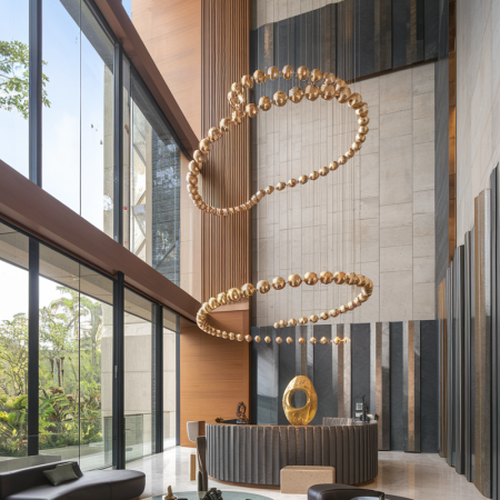 Ceiling-Hung Artforms