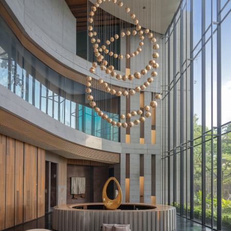 Ceiling-Hung Artforms