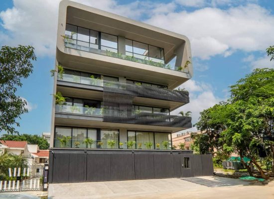 Residential: Billionaire homes | Vertical Fin Facade