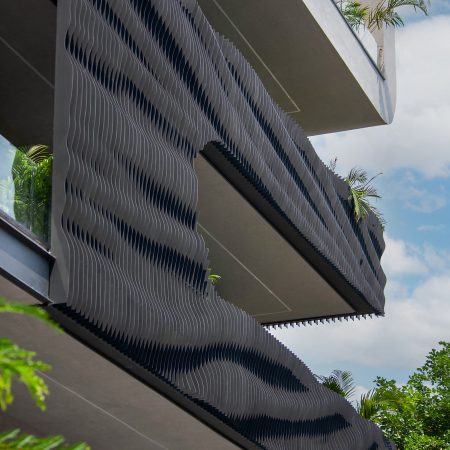 Residential: Billionaire homes | Vertical Fin Facade